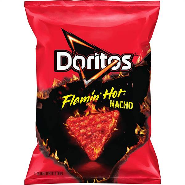 Doritos Flamin Hot Tortilla Chips Imported
